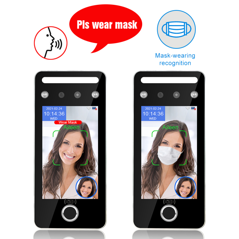 SA-AI07F Dynamic Face&amp;Fingerprint Recognition Terminal